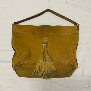 mustard shoulder bag